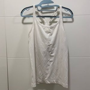 White tank top with built in bra